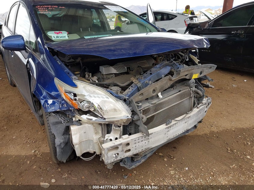 2011 TOYOTA PRIUS VIN: JTDKN3DU6B1359407
