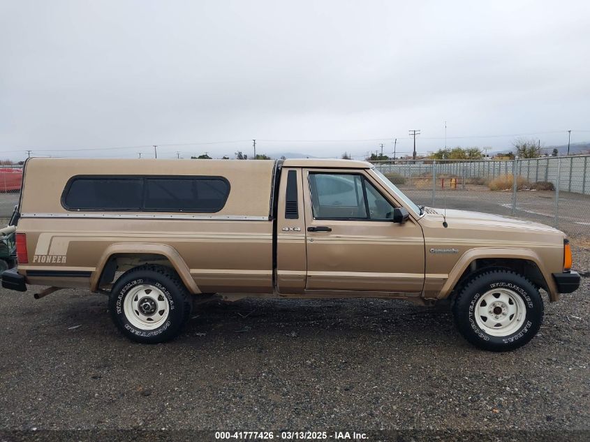 1988 Jeep Comanche Pioneer VIN: 1JTML65P3JT075629 Lot: 41777426