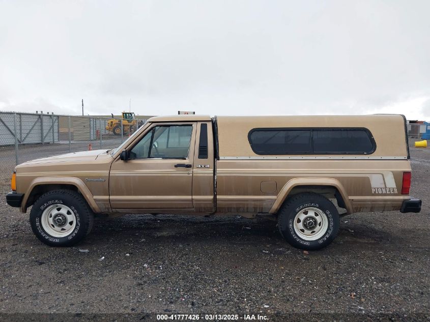1988 Jeep Comanche Pioneer VIN: 1JTML65P3JT075629 Lot: 41777426