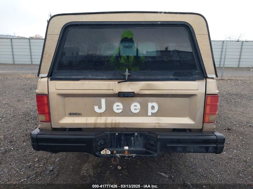 1988 Jeep Comanche Pioneer VIN: 1JTML65P3JT075629 Lot: 41777426