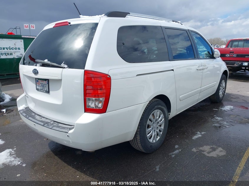 Vin: kndmg4c74b6411186, lot: 42268920, kia sedona lx 20114