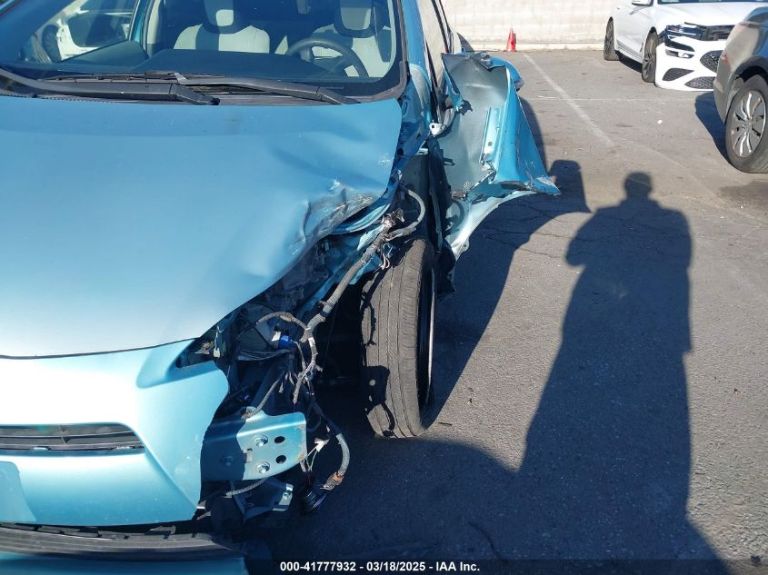 2012 Toyota Prius C One VIN: JTDKDTB32C1016141 Lot: 41777932