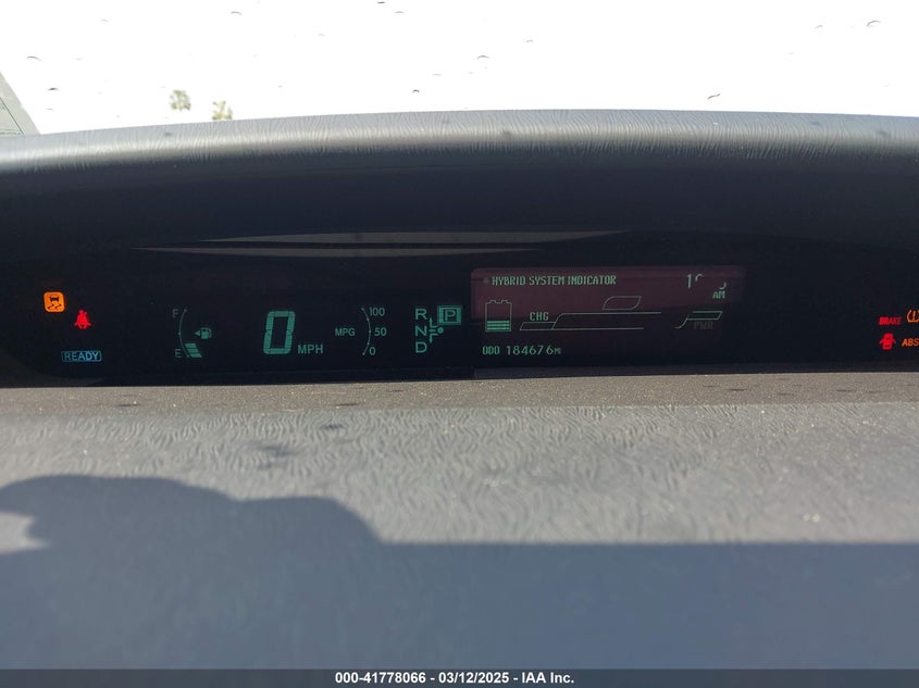 2011 TOYOTA PRIUS VIN: JTDKN3DU7B0266188