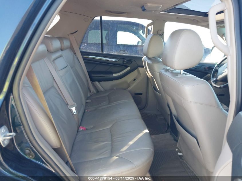 2003 Toyota 4Runner Limited V8 VIN: JTEBT17R838002400 Lot: 41778154