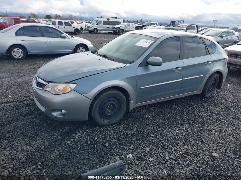 2009 SUBARU IMPREZA VIN: JF1GH63619H819176