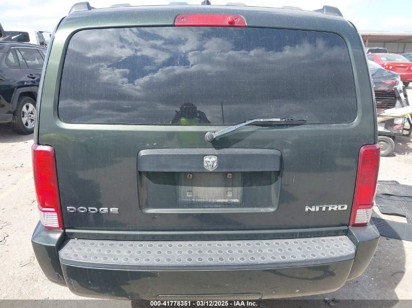 2010 Dodge Nitro Se VIN: 1D4PT2GK1AW140097 Lot: 41778351