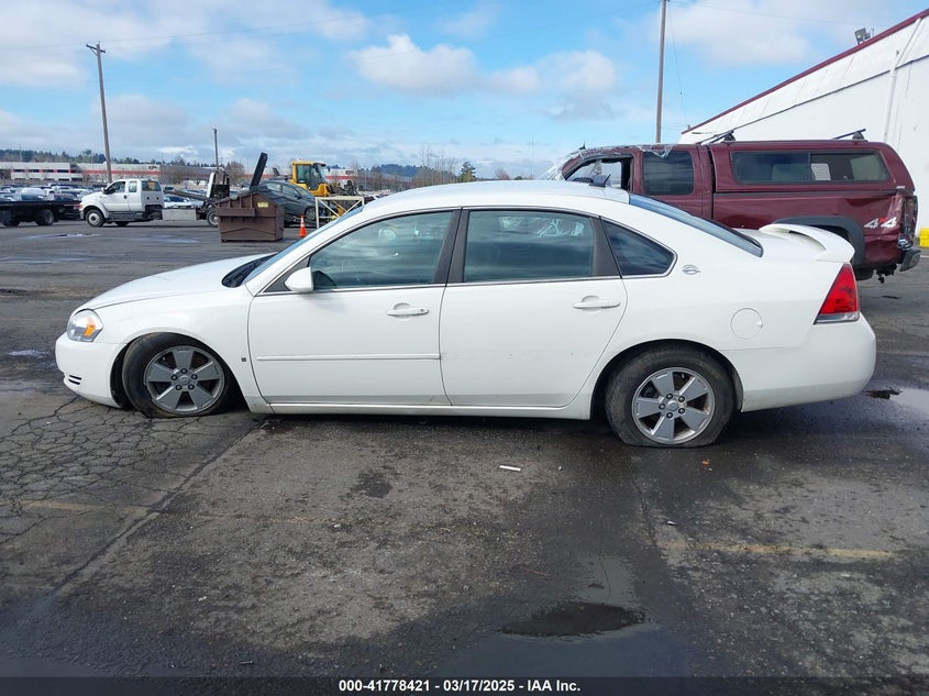 2008 CHEVROLET IMPALA VIN: 2G1WT58K389275019