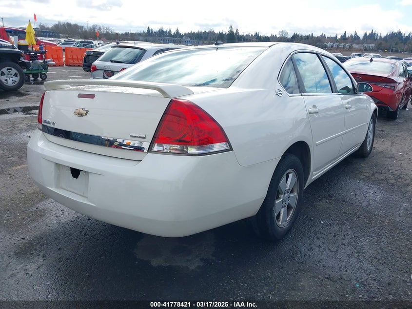 2008 CHEVROLET IMPALA VIN: 2G1WT58K389275019