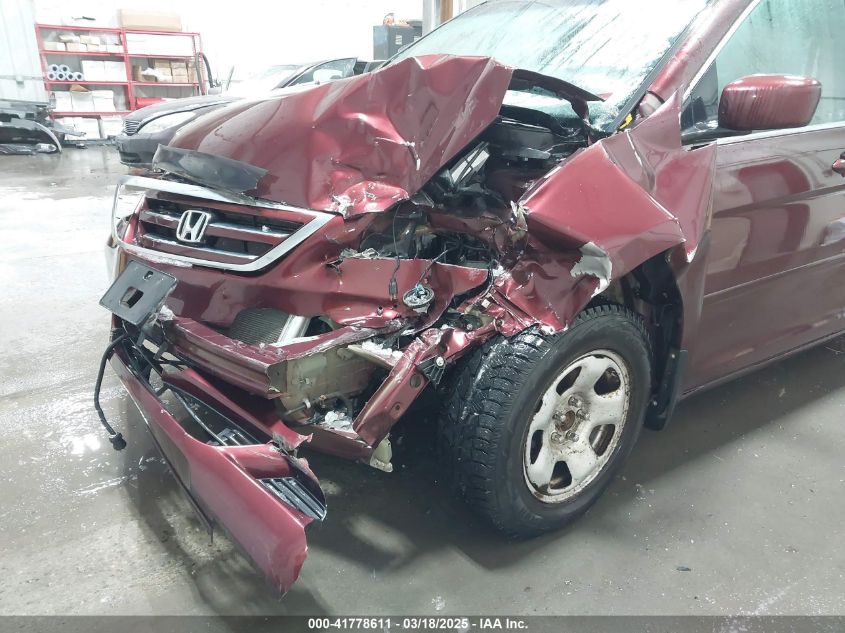 2007 Honda Odyssey Ex-L VIN: 5FNRL38607B129361 Lot: 41778611