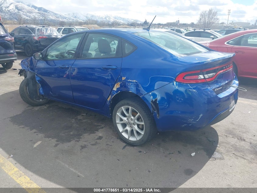 2013 DODGE DART VIN: 1C3CDFBA7DD147851