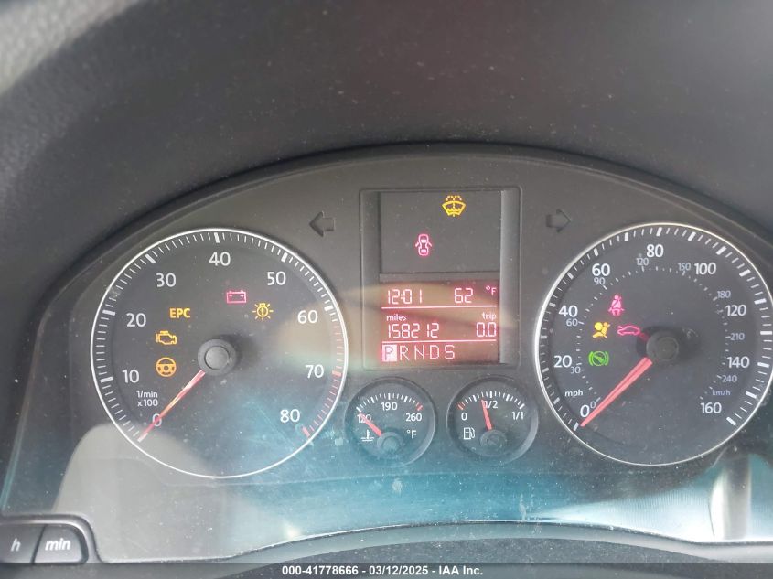 2008 Volkswagen Jetta S VIN: 3VWHM71K18M129290 Lot: 41778666