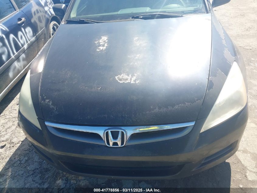 2006 Honda Accord 3.0 Ex VIN: 1HGCM66876A026374 Lot: 41778856