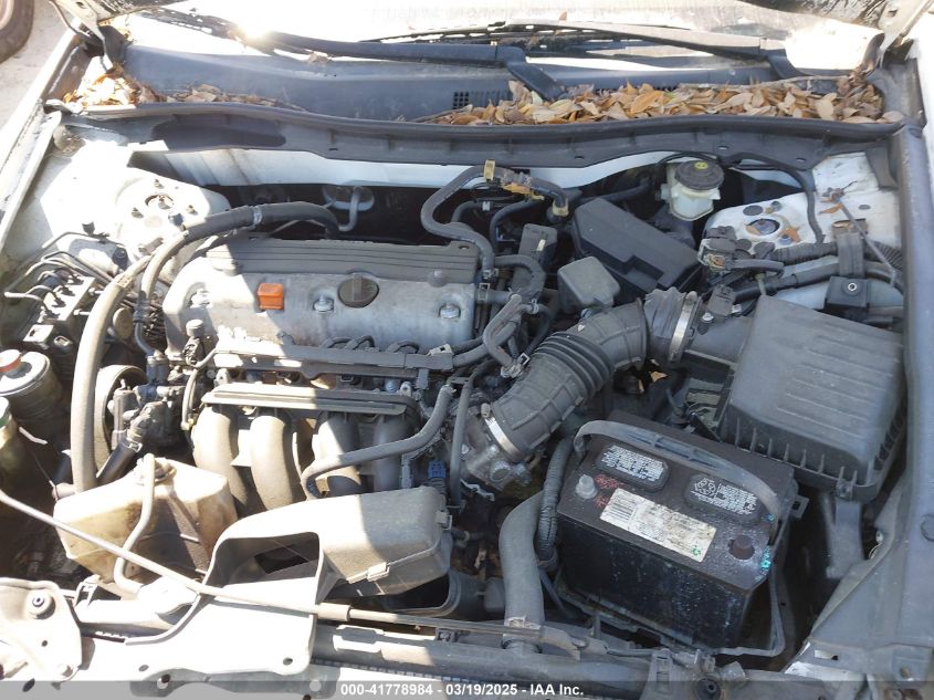 2009 Honda Accord 2.4 Lx VIN: 1HGCP26389A195618 Lot: 41778984