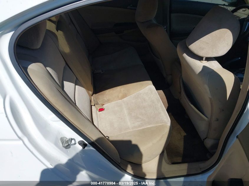 2009 Honda Accord 2.4 Lx VIN: 1HGCP26389A195618 Lot: 41778984