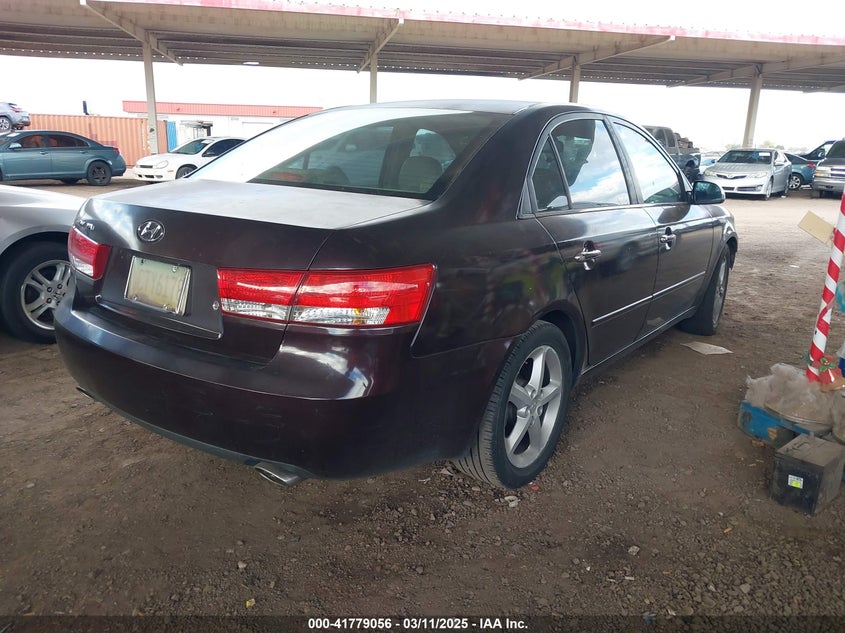 2006 HYUNDAI SONATA VIN: 5NPEU46F96H082819