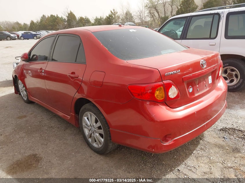 2009 TOYOTA COROLLA VIN: 1NXBU40E09Z117532