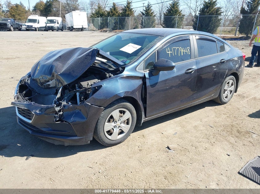 2016 CHEVROLET CRUZE VIN: 1G1BB5SM0G7313687
