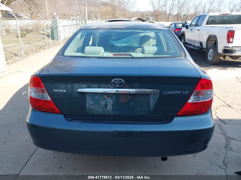 2004 Toyota Camry Le VIN: 4T1BE32K94U369332 Lot: 41779812