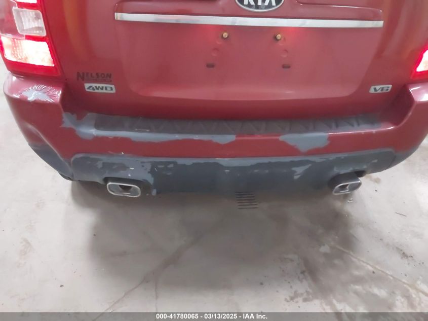 2010 Kia Sportage Ex V6 VIN: KNDKHCA34A7717375 Lot: 41780065