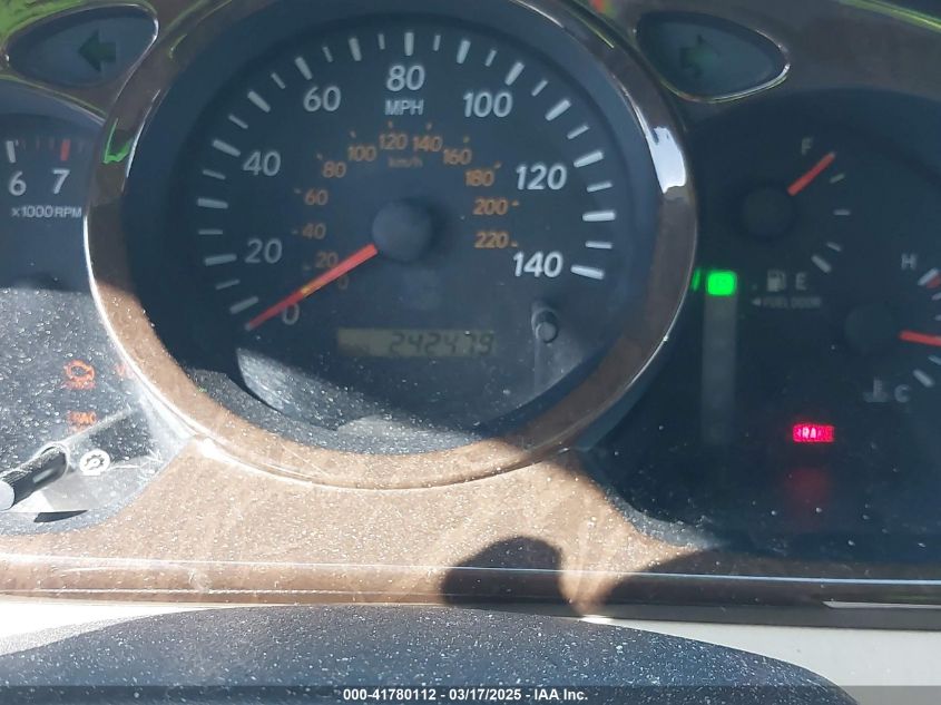 2003 Toyota Highlander Limited V6 VIN: JTEGF21A230097430 Lot: 41780112