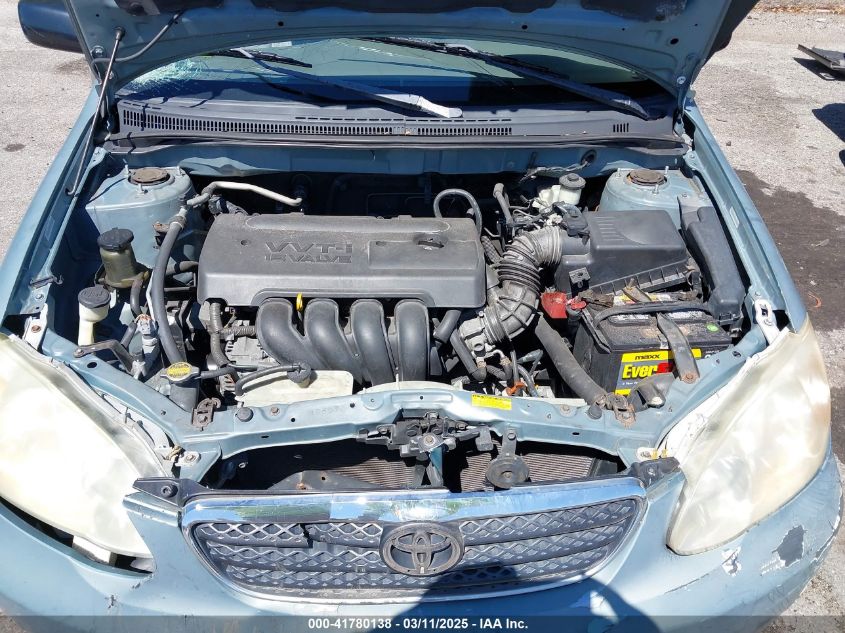 2006 Toyota Corolla Ce VIN: 1NXBR32E36Z632190 Lot: 41780138