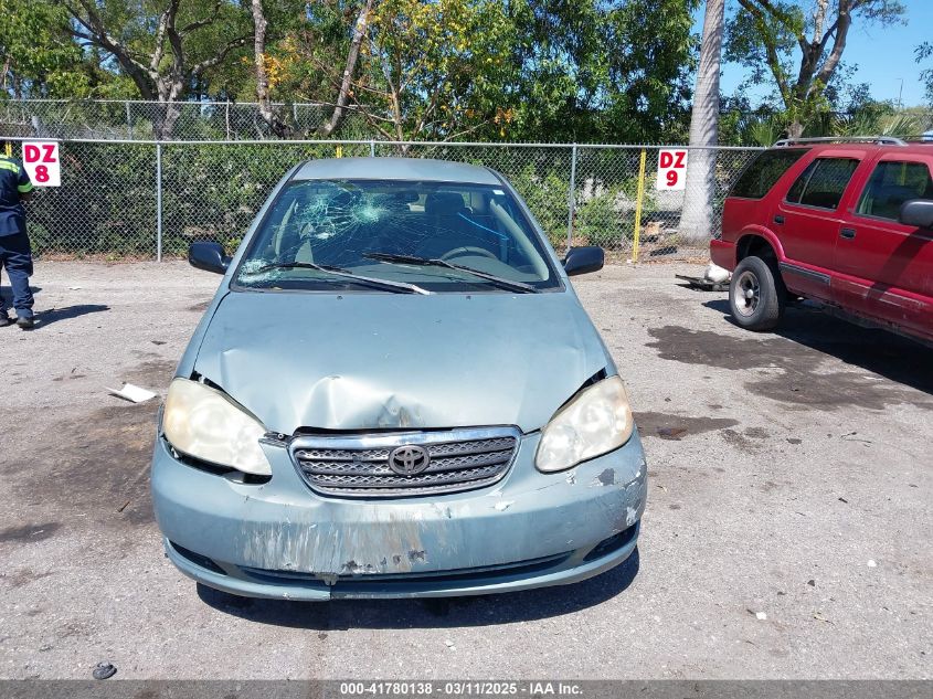 2006 Toyota Corolla Ce VIN: 1NXBR32E36Z632190 Lot: 41780138