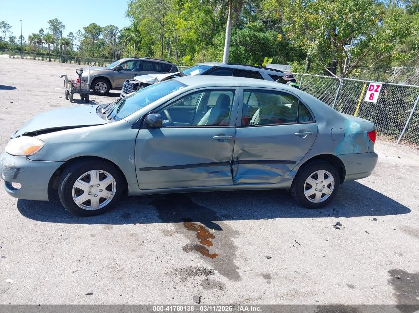 2006 Toyota Corolla Ce VIN: 1NXBR32E36Z632190 Lot: 41780138