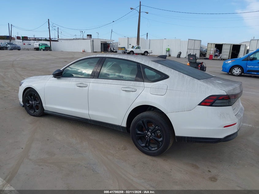 Vin: 1hgcy1f43sa007027, lot: 42271281, honda accord se 20253