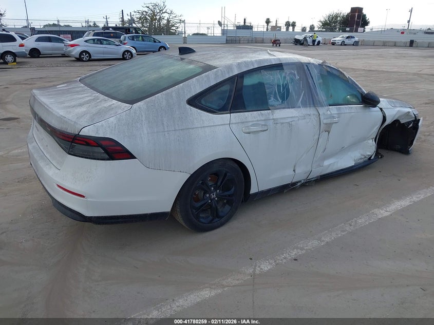 Vin: 1hgcy1f43sa007027, lot: 42271281, honda accord se 20254