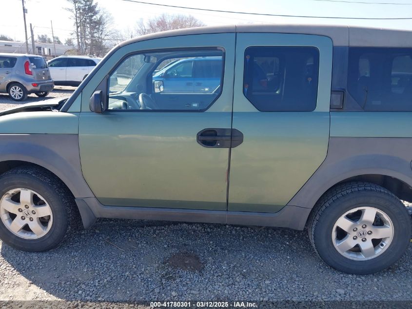 2003 Honda Element Ex VIN: 5J6YH18523L018126 Lot: 41780301