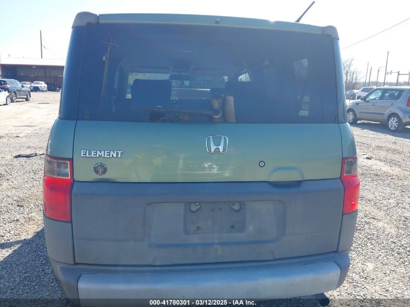 2003 Honda Element Ex VIN: 5J6YH18523L018126 Lot: 41780301