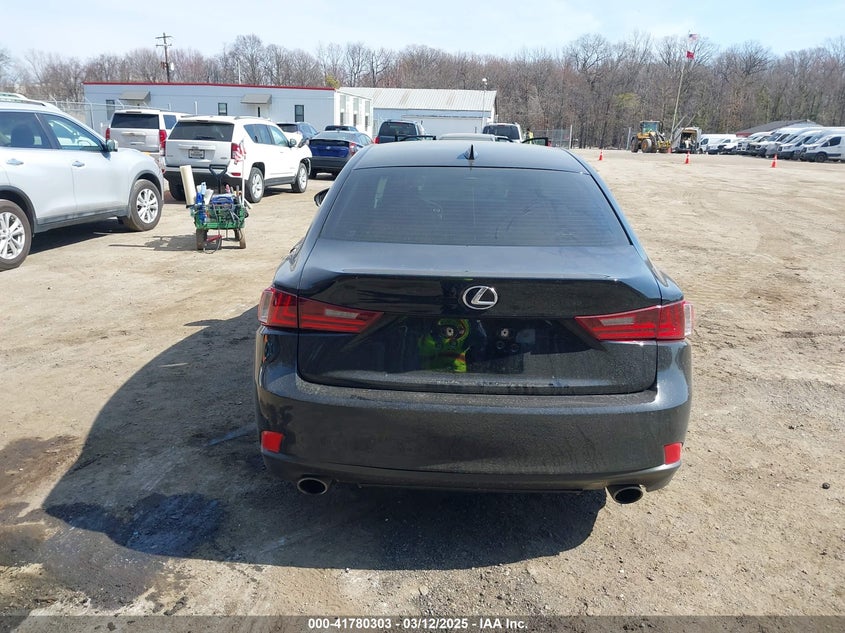 2015 LEXUS IS 250 VIN: JTHBF1D25F5072556