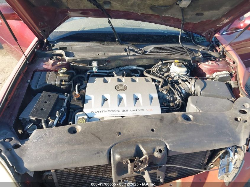 2001 Cadillac Deville Dts VIN: 1G6KF57931U282835 Lot: 41780555