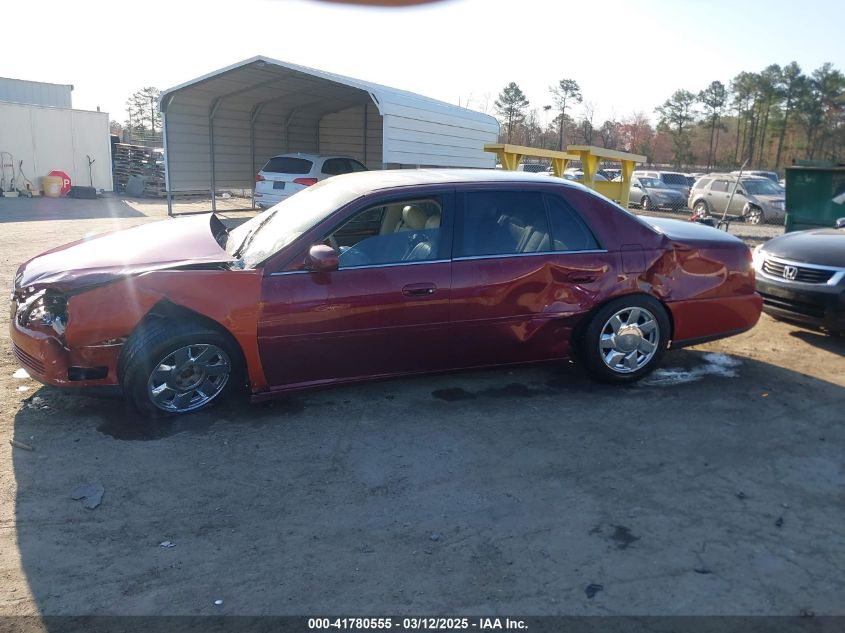 2001 Cadillac Deville Dts VIN: 1G6KF57931U282835 Lot: 41780555