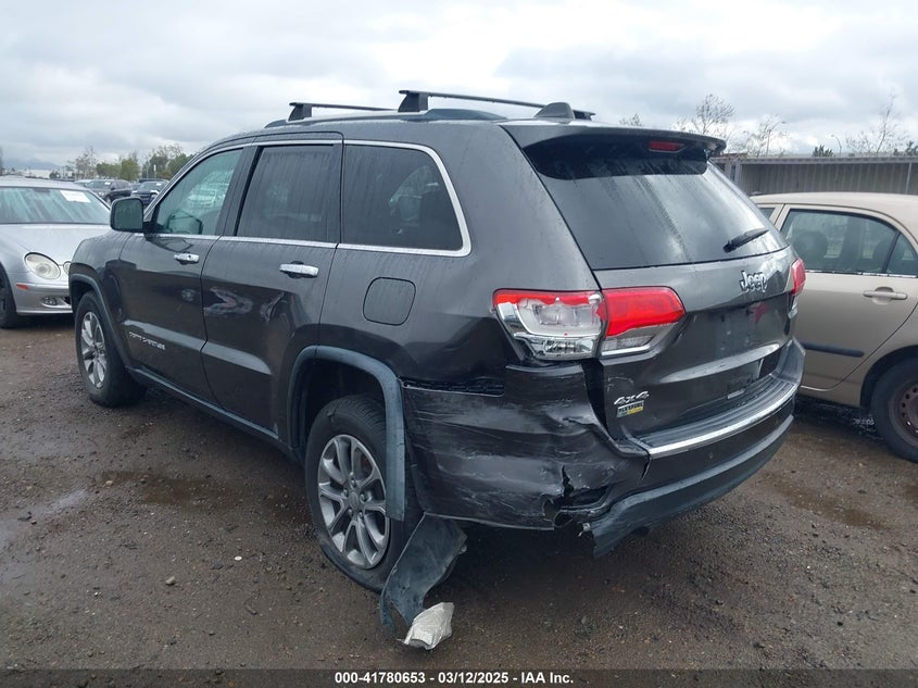 2014 JEEP GRAND CHEROKEE VIN: 1C4RJFBG4EC491258