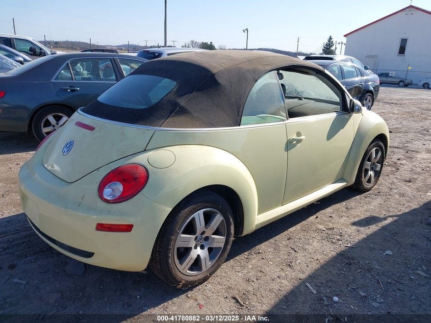 2006 VOLKSWAGEN NEW BEETLE VIN: 3VWRF31Y66M331955