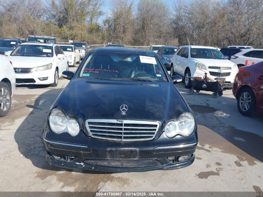 2007 Mercedes-Benz C 230 Sport VIN: WDBRF52H07F927320 Lot: 41780987