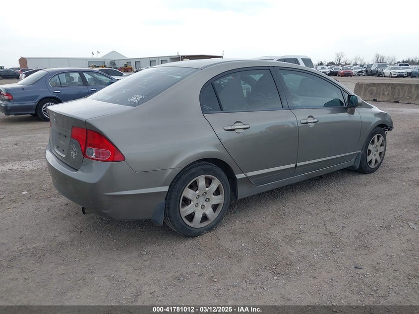 2008 HONDA CIVIC VIN: 2HGFA16568H336051