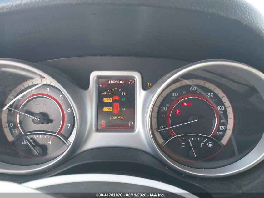 2015 Dodge Journey Sxt VIN: 3C4PDCBG2FT524678 Lot: 41781070