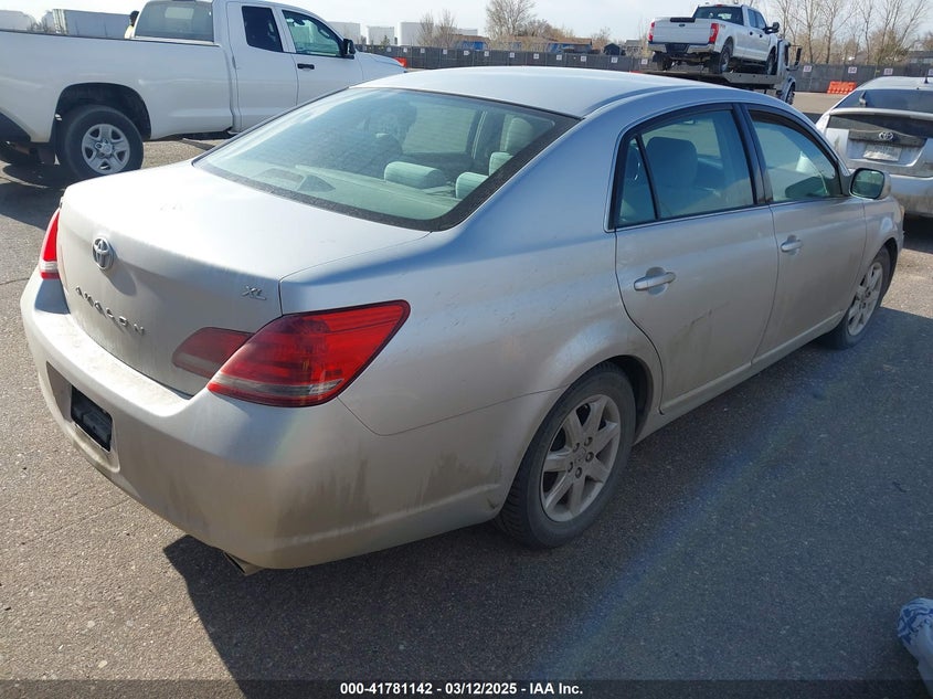 2008 TOYOTA AVALON VIN: 4T1BK36B38U255996