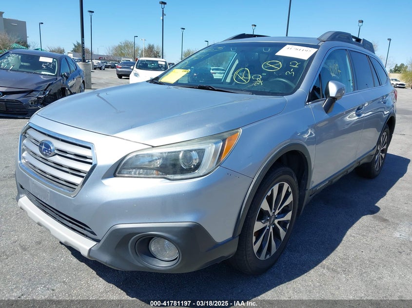 2016 SUBARU OUTBACK 2.5I LIMITED - 4S4BSANC5G3200596