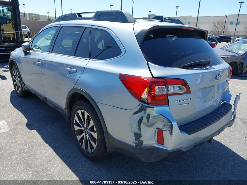 2016 SUBARU OUTBACK 2.5I LIMITED - 4S4BSANC5G3200596