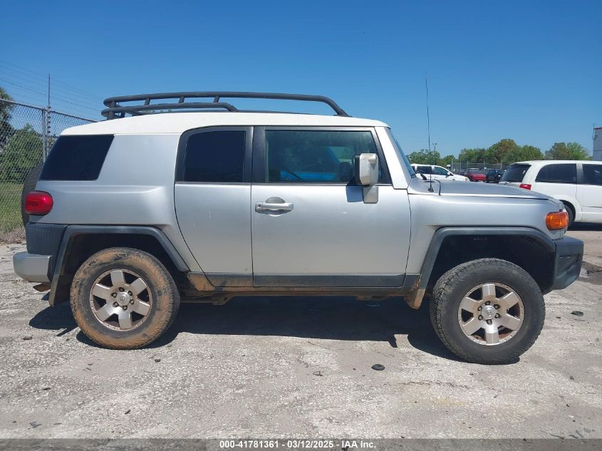 2008 Toyota Fj Cruiser VIN: JTEZU11FX8K003696 Lot: 41781361