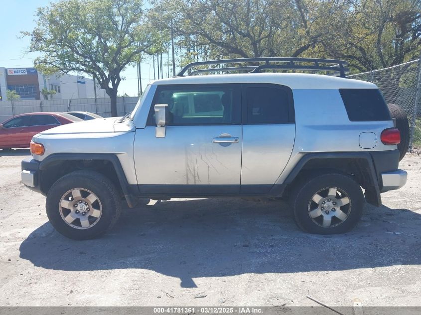 2008 Toyota Fj Cruiser VIN: JTEZU11FX8K003696 Lot: 41781361