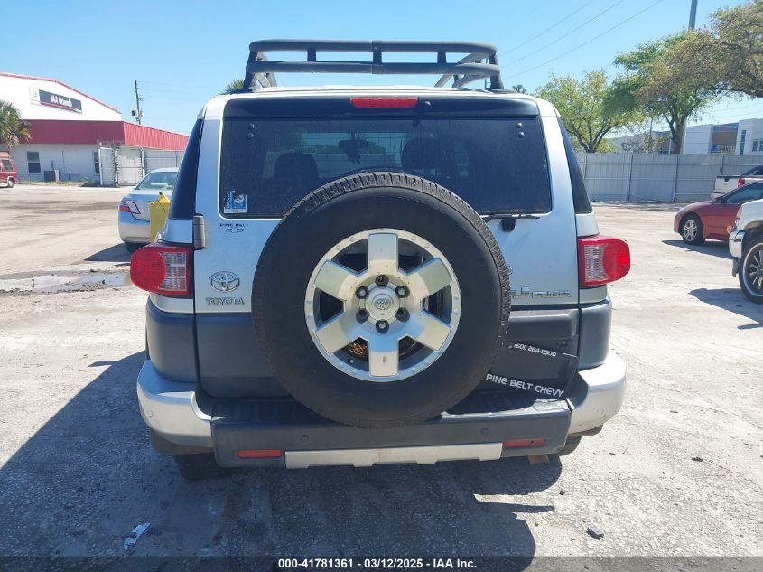 2008 Toyota Fj Cruiser VIN: JTEZU11FX8K003696 Lot: 41781361