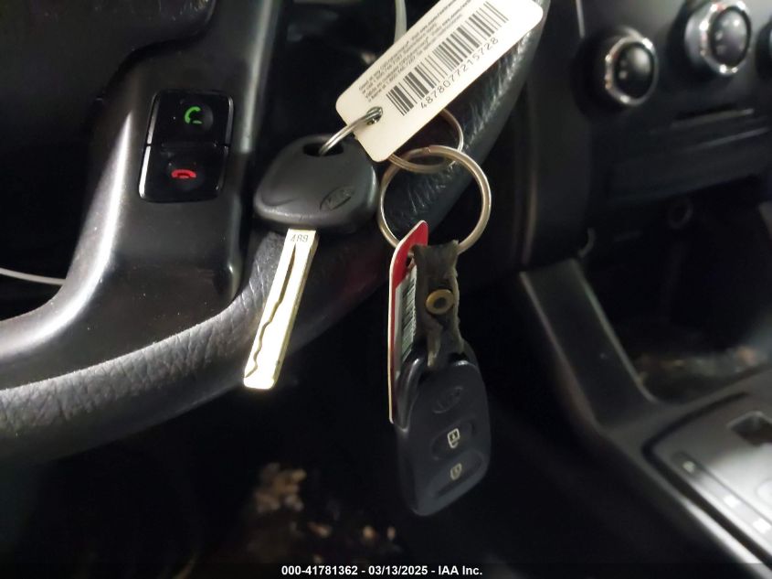 2013 Kia Sorento Lx VIN: 5XYKT3A16DG344327 Lot: 41781362