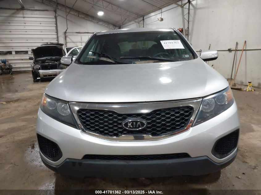 2013 Kia Sorento Lx VIN: 5XYKT3A16DG344327 Lot: 41781362