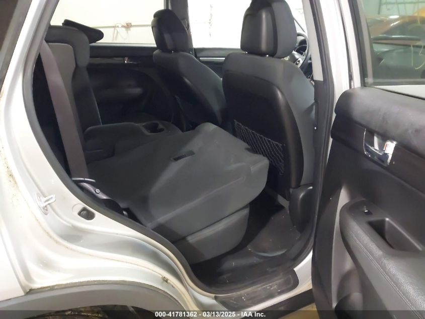 2013 Kia Sorento Lx VIN: 5XYKT3A16DG344327 Lot: 41781362