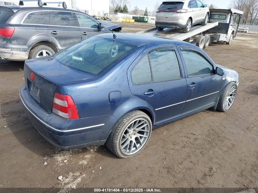 2004 Volkswagen Jetta Gli 1.8T/Gls 1.8T VIN: 3VWSE69M14M025525 Lot: 41781404