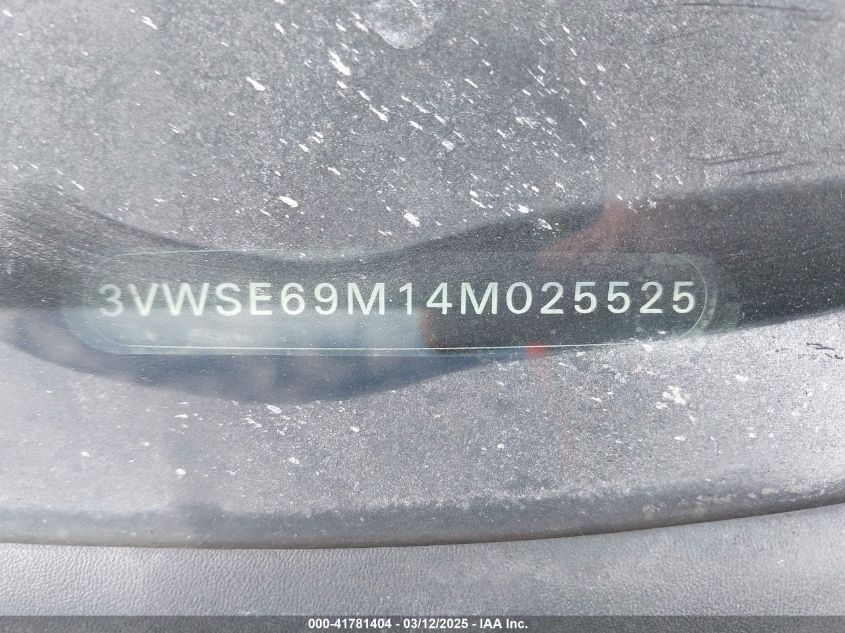 2004 Volkswagen Jetta Gli 1.8T/Gls 1.8T VIN: 3VWSE69M14M025525 Lot: 41781404